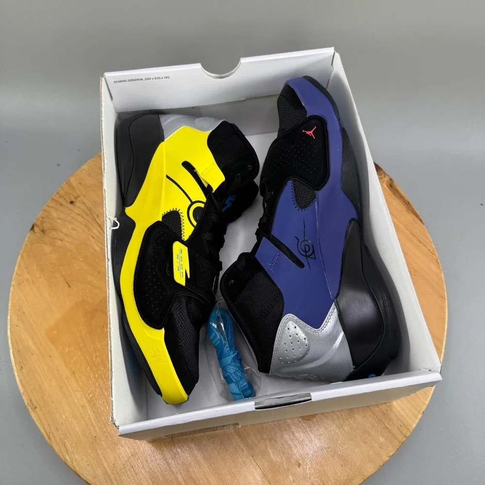 Nike Jordan Zion 2 SP 'Naruto vs Sasuke' Mens Size 11.5 Shoes Sneaker FB1628-087